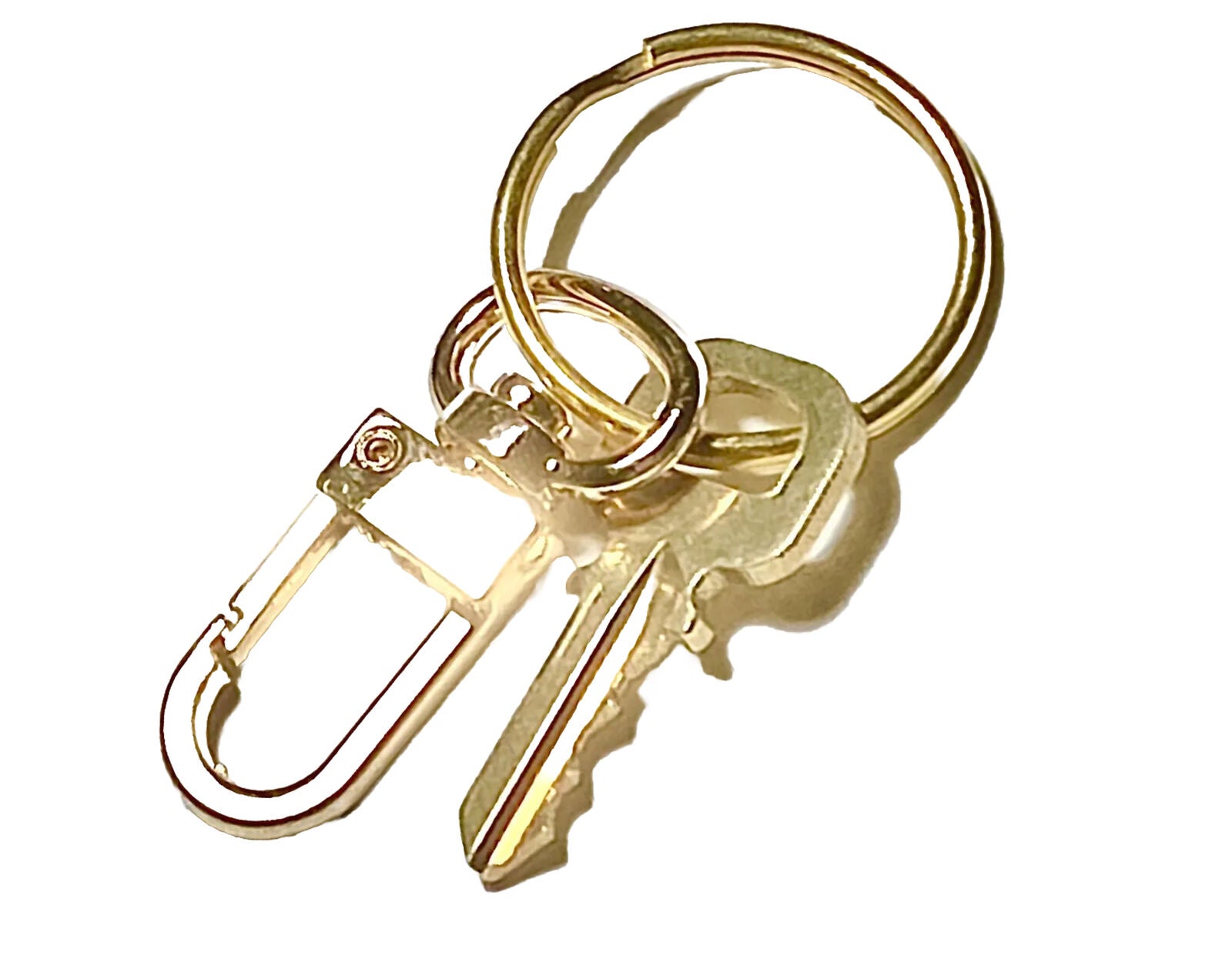 1 Pc Louis Vuitton Key 347 Brass Goldtone - Fits Authentic Lock Only