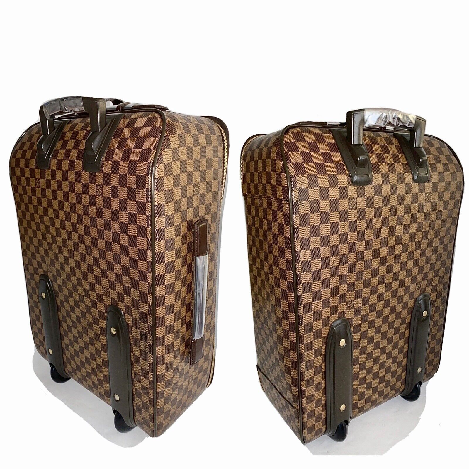 Louis Vuitton Pegase 55 Unisex Suitcase Bag Damier Ebene Carry-on Read…