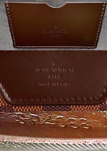 Louis Vuitton Pegase 65 Damier Ebene Suitcase Bag w/ Luggage Tag Dustbag