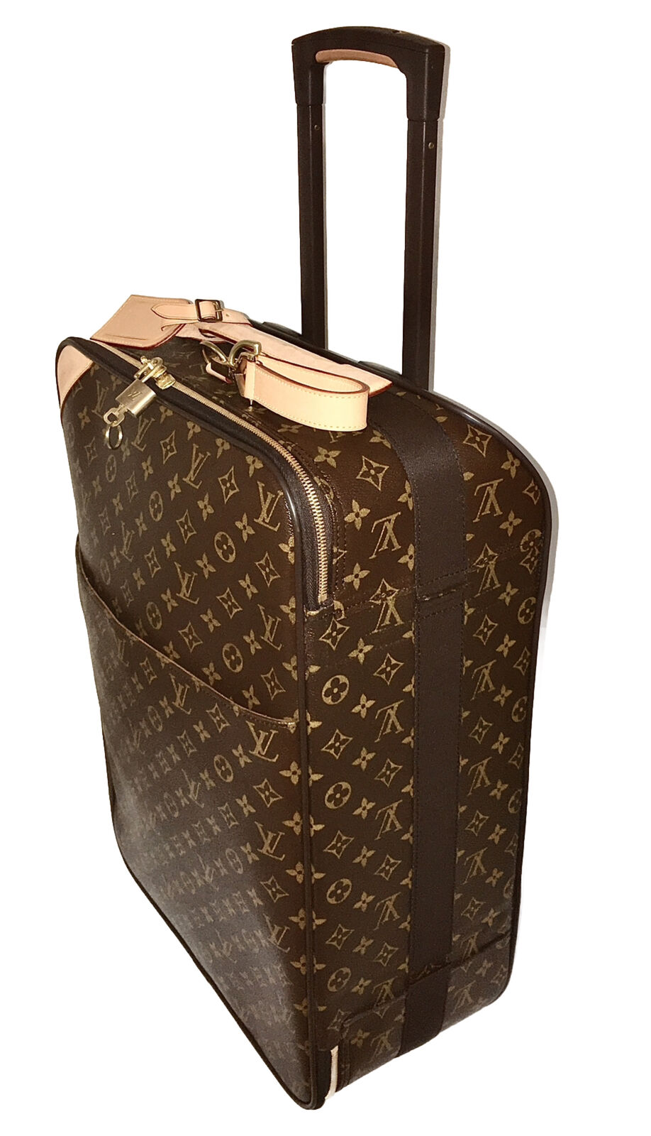 Louis Vuitton Pegase Carry-on Timeless Suitcase Bag w/ Tag Strap Dust-bag🍁