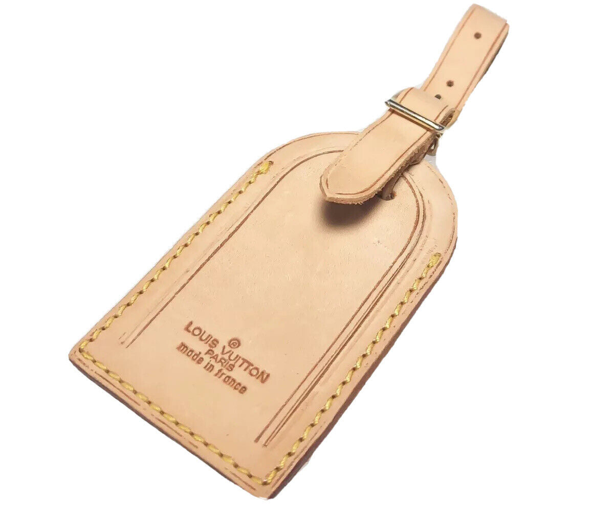 Louis Vuitton Large Name ID Tag - Vintage Model - “Restored”