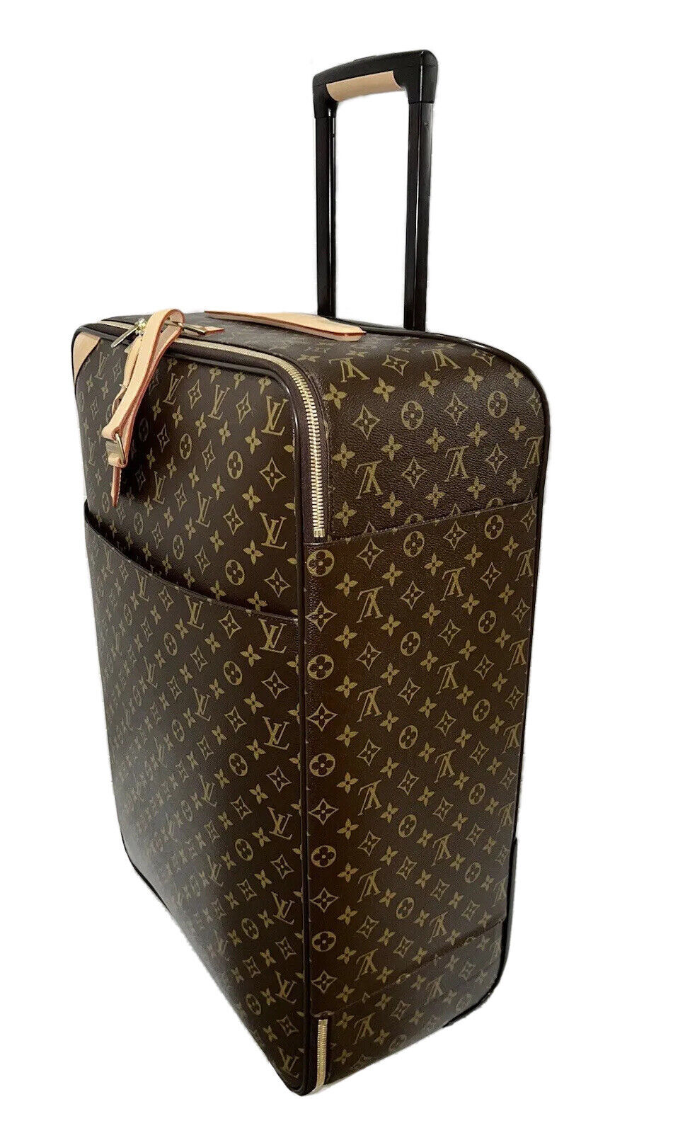 Louis Vuitton Pegase 65 Classic Suitcase Unisex Luggage Bag w/ Strap