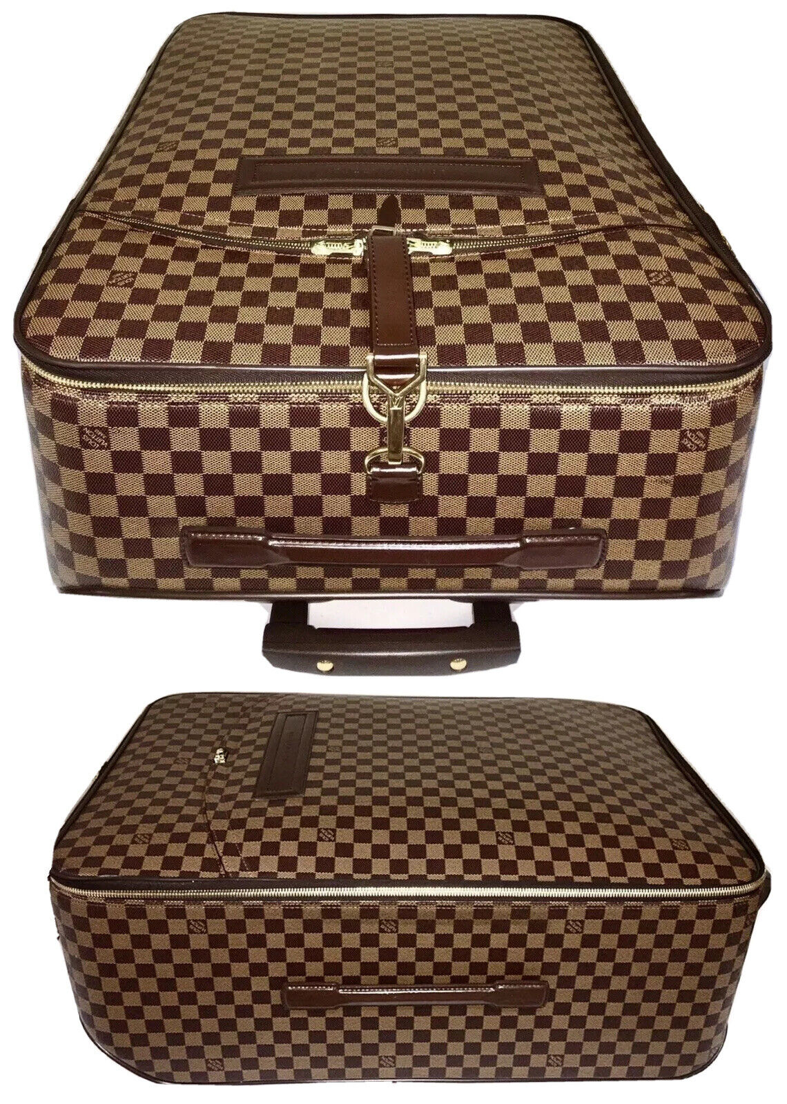 Louis Vuitton Damier Ebene Pegase XL Suitcase Bag Travel w/ Dustbag