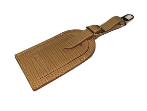 Louis Vuitton Beige Luggage Tag Epi Leather AUTHENTIC Large - LN Only one!