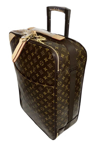 Louis Vuitton Pegase Carry-on Suitcase Bag Authentic w/ Lock Rare Made n USA!🩵