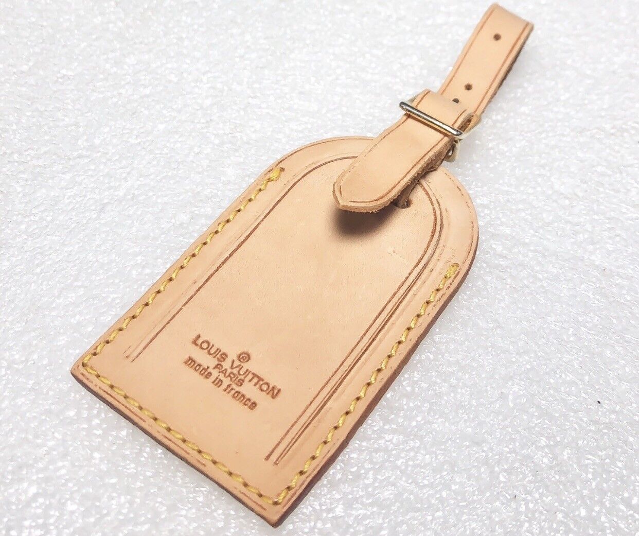 Authentic Louis Vuitton Large Name Tag  Older- One pc.