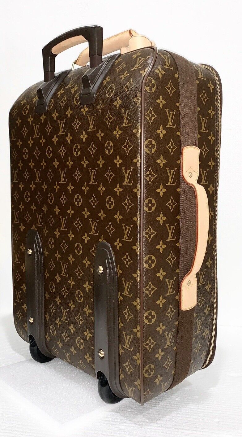 Louis Vuitton Pegase 55 Timeless Suitcase Bag w/ Garment Bag AUTHENTIC 🇫🇷