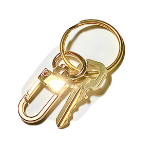 Louis Vuitton Key # 320 Brass Goldtone Polished w/ Generic Swivel ⭐️