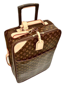 Louis Vuitton Pegase 55 Timeless Suitcase Bag w/ Garment Bag AUTHENTIC 🇫🇷