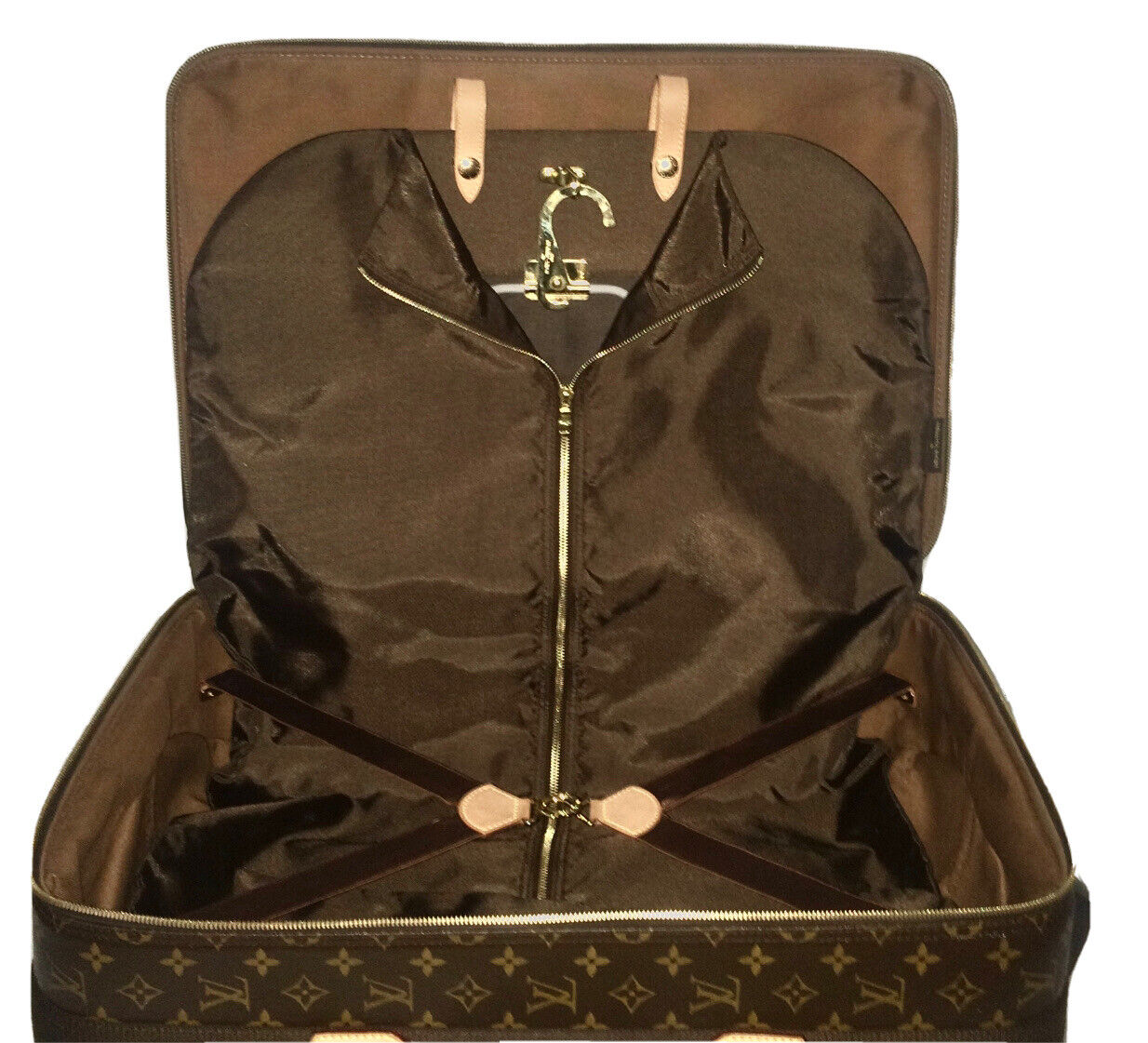 Authentic Louis Vuitton Pegase 55 Monogram w/ Garment Bag UEC