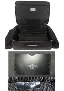Louis Vuitton Graphite Business Pegase 65 Suitcase Bag w/ Luggage Tag Unisex💥